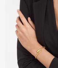 28499  Браслет Змея-SERPENTI с цирконами (lux)качество VGOLD