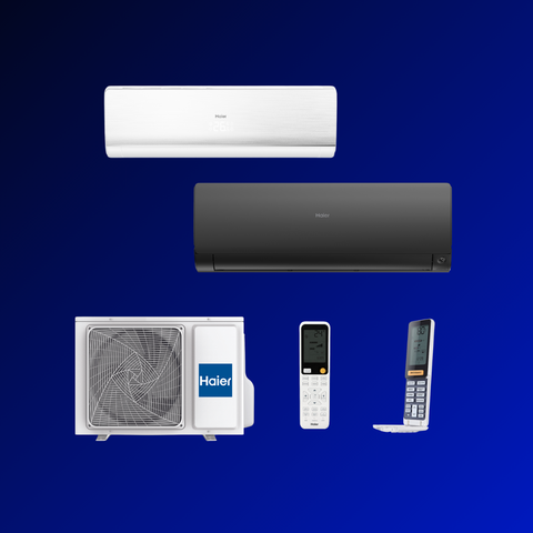 Мульти сплит-система Haier AS12NS6ERA-W + AS25S2SF2FA-B / 2U40S2SM1FA на 2 комнаты 35+25 м2