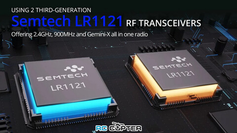 Аппаратура управления RadioMaster GX12 Gemini-X (M2) ELRS FCC 900+2.4
