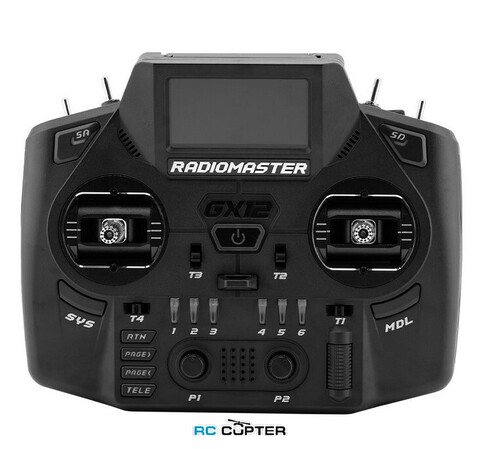 Аппаратура управления RadioMaster GX12 Gemini-X (M2) ELRS FCC 900+2.4