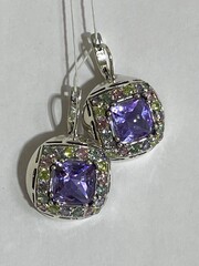 Милан ( серьги из серебра)