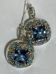 Милан ( серьги из серебра)