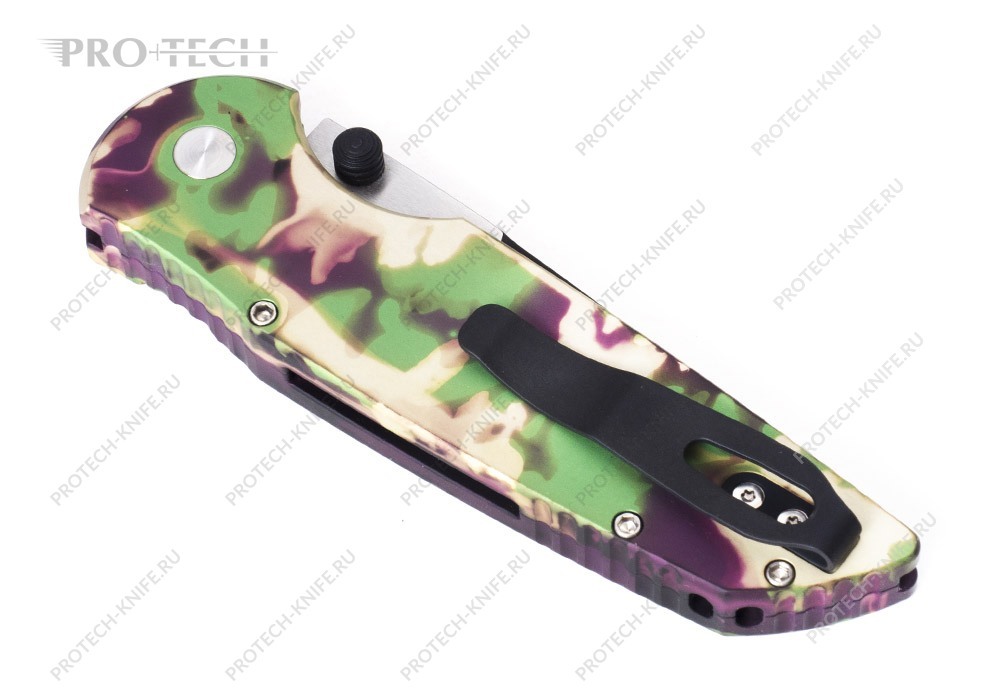 Нож Pro-Tech TR-3 Integrity KW Exclusive Mardi Gras Camo 2 Tone - фотография 