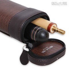 Тубус QK-S Hammer 1x1 коричневый аллигатор