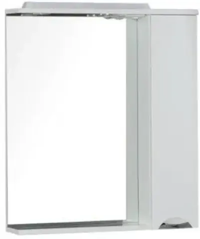 Aquanet 176899 Компл.1 - Зеркало Гретта 75 цв.белый (176899)