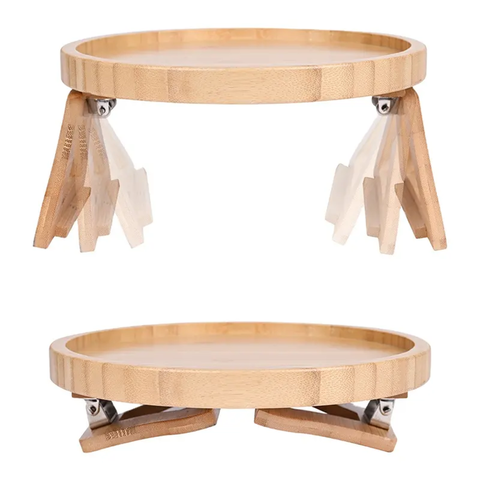 Поднос для подлокотника Fikon d-25, бамбук, естественный