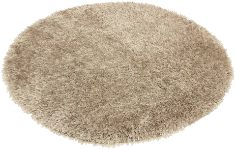 Коврик Silkeborg (d-130 cm.), цвет: бежевый, материал: полиэстер