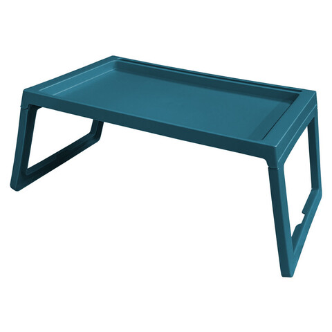 Поднос на ножках Bricka, размеры: 65*35,5*27 см., материал: полипропилен, цвет: бирюзовый