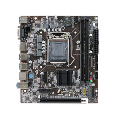 Материнская плата с процессором BaseTech H110M-K, Socket1151, i3-6100, mATX, Retail, Socket1151, Intel UHD Graphics 530, 2xDDR4, PCIe3.0, 1xM.2, GLAN, 6xUSB2, 4xUSB3, VGA, HDMI (BT-KIT-H110M-K-6100)