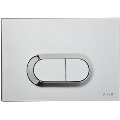 Vitra Loop O 740-0940 Клавиша смыва для унитаза нержавеющая сталь