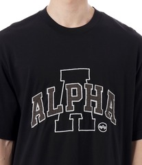 Футболка Alpha Industries UNFRM UNI Tee Black (Черный)