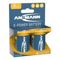 Батарейка X-POWER D ANSMANN 1.5V - 2шт