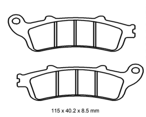 Колодки  G-brake   GM-01082S