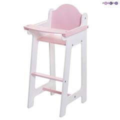 Набор кукольной мебели (стул+люлька), цвет Розовый