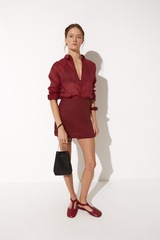 Shirt SHADE berry color