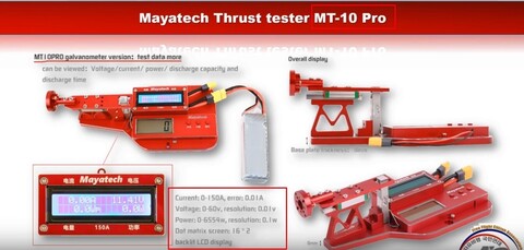 Тестовый стенд для моторов Mayatech MT10/ MT10 Pro/ MT10 Pro Plus Culvert