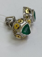 Ирсон (пусеты из серебра)