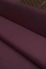 Лен смягченный, цвет темный винный