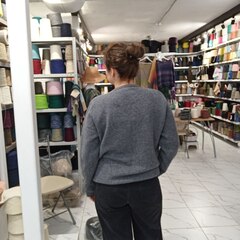 Меринос с кашемиром Sauvage 20 от Pura Lana Italia - 50 Синий