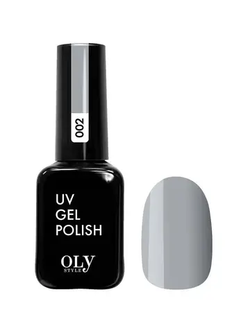 OLYSTYLE Гель-лак для ногтей тон 002 серый