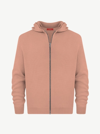 Толстовка на замке из экохлопка