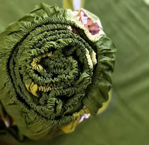 Простыня на резинке 200*90*25 AVOCADO, 100% хлопок