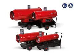 Дизельная тепловая пушка Biemmedue EC 32 - непрямой нагрев / 34.1 кВт