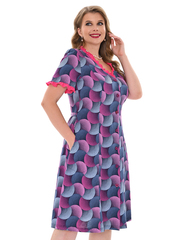 4549 Халат на пуговицах