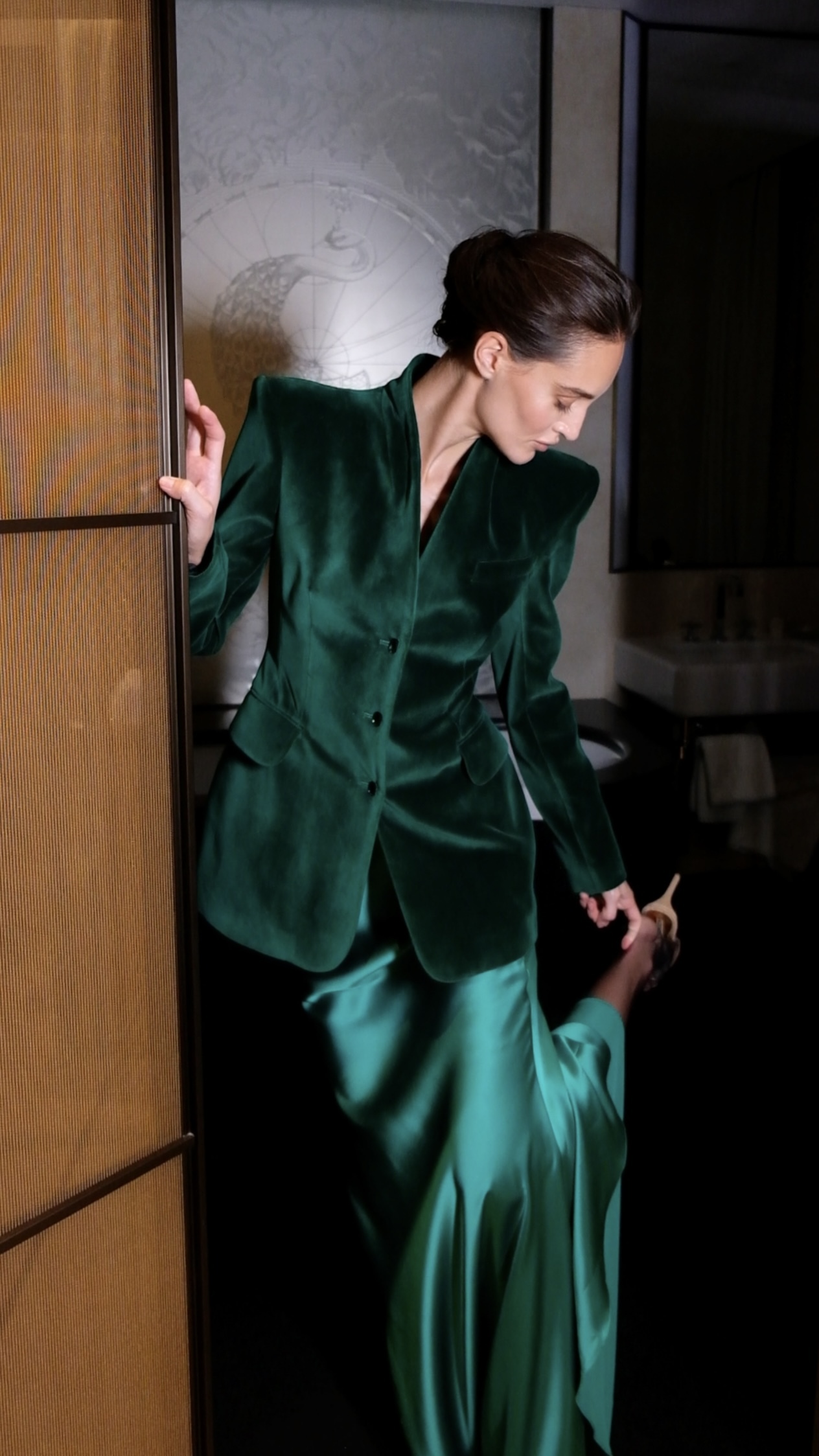 Жакет с шалькой