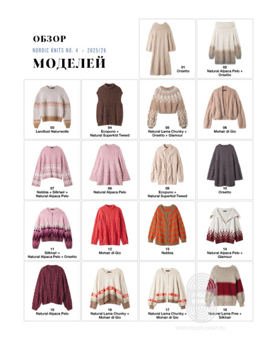 Nordic Knits 04 журнал Lana Grossa