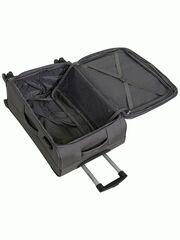 Чемодан Redmond тканевый облегченный средний Серый 68x43x27+3 см 3,5кг3