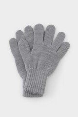 перчатки  для девочки К 125/25/св.серый меланж