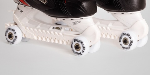 Чехлы-Роллеры для коньков MAD GUY белые