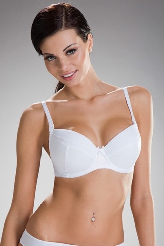 Бюстгальтер для беременных и кормящих 18954 белый