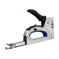 Степлер механический КОБАЛЬТ 3в1, скобы 6-14мм (тип 53), шпильки (до 14мм), гвозди (до 14мм), рег.удара (240-683)