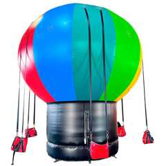 Качели воздушный шар «Яркий мир», 4,6×4,6×5,2 м