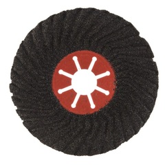 Круг абразивный торцевой ПРАКТИКА 125 х 22 мм Р 80 (038-715)