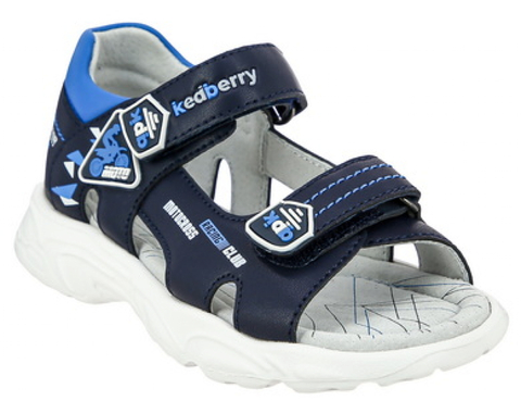 Кедберри сандалии летние синий 28-31   SYN_31163-3_navy