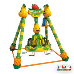 Экстремальный аттракцион маятник «Фруктовый Переполох», 6 мест, 7×5×5 м