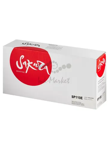 Картридж Sakura SP110E для Ricoh, черный, 2000 к.