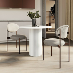 Обеденный стол Сигма белого цвета