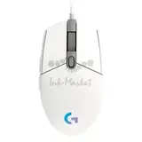 Logitech G102 Мышь проводная, игровая, оптическая, 200-8000 dpi, 25 G, USB, 2,1 метра, белый.