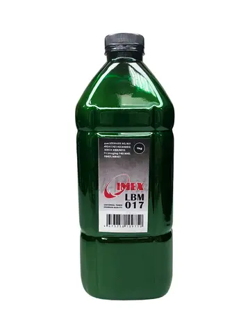 Тонер для Lexmark Универсал тип LBM-017 (фл,1кг,IMEX,Polyester) Green Line