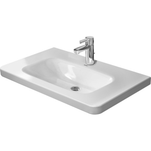 Duravit DuraStyle Раковина  для мебели, без перелива, с 1 отв. под смес., 800x480мм, Цвет: Белый 2320800041