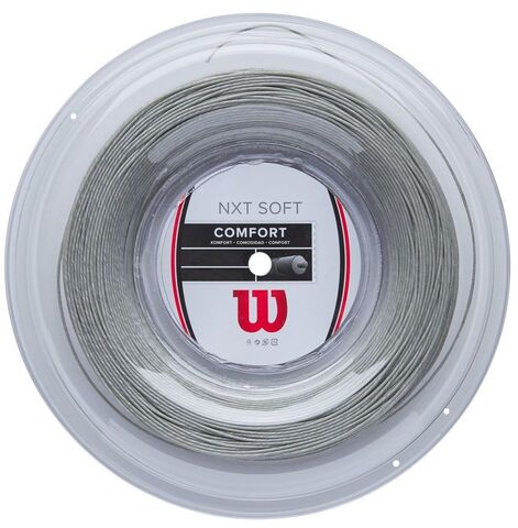 Теннисные струны Wilson NXT Soft (200 m) - silver