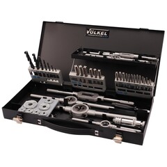 Набор метчиков и плашек M3 -M12 HSS-G 52пр Volkel 49106