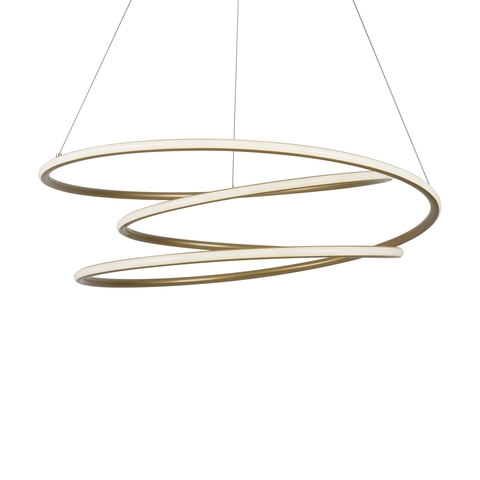 Подвесная светодиодная люстра Maytoni Nola MOD100PL-L88BSK1