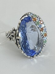 Гранд ( кольцо  из серебра)