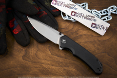 Нож Civivi Brazen C2023C, сталь D2 BlackWash, Black G10