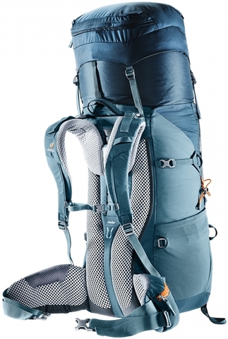 Картинка рюкзак туристический Deuter Aircontact Lite 40+10 Moss-Navy - 3